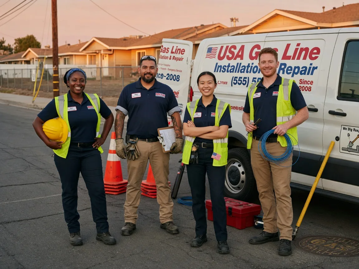 Gas Line Installation company in Brock, NE